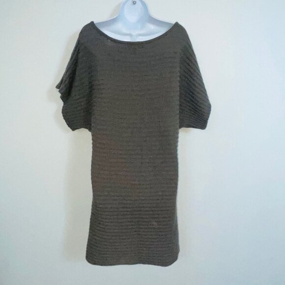 Vintage Y2K Jessica Simpson Womens Dress Size L Gray Sweater Cable Knit - Picture 6 of 9
